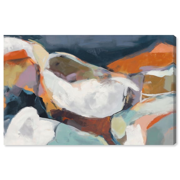 Stillness in the Maelstrom III Canvas Print Abstract Wall Art by Art Remedy, Gallery Wrapped, 30 x 20