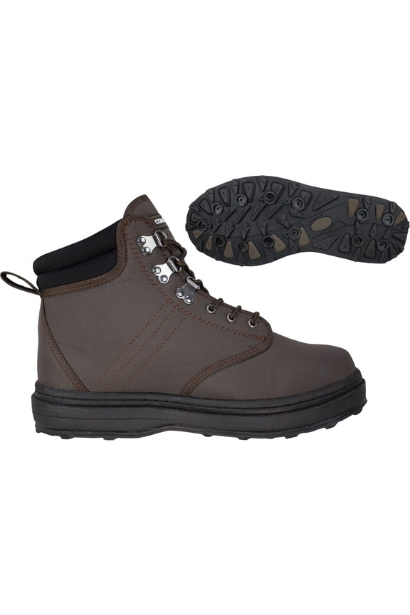 Stillwater Cleated Wading Shoes - Men's, Dark Brown, 11