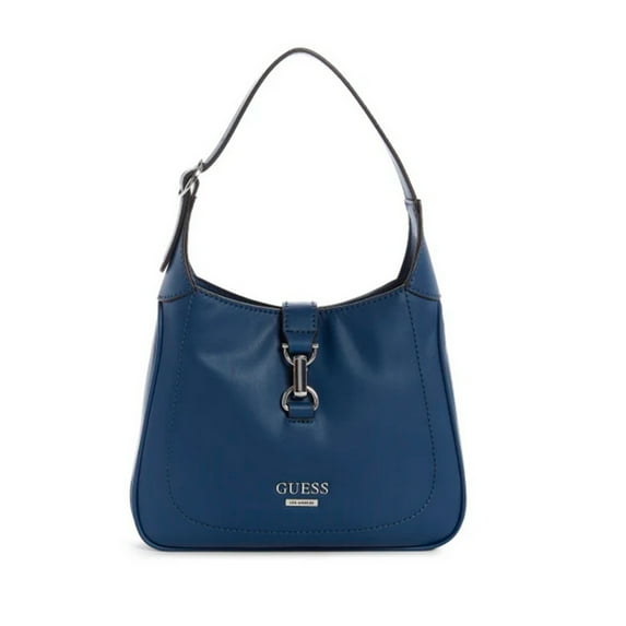 Stillwater Top Zip Shoulder Bag by Guess, Navy Blue