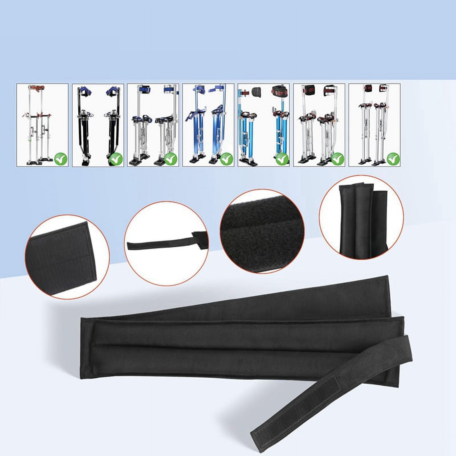 Stilts Straps, Comfortable Padded Wide Stilt Straps Leg Bands, Work