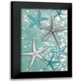 thumbnail image 1 of Stimson, Diane 11x14 Black Modern Framed Museum Art Print Titled - Starfish Bubbles, 1 of 5