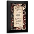 thumbnail image 1 of Stimson, Diane 11x18 Black Modern Framed Museum Art Print Titled - Damask Love Hard, 1 of 5