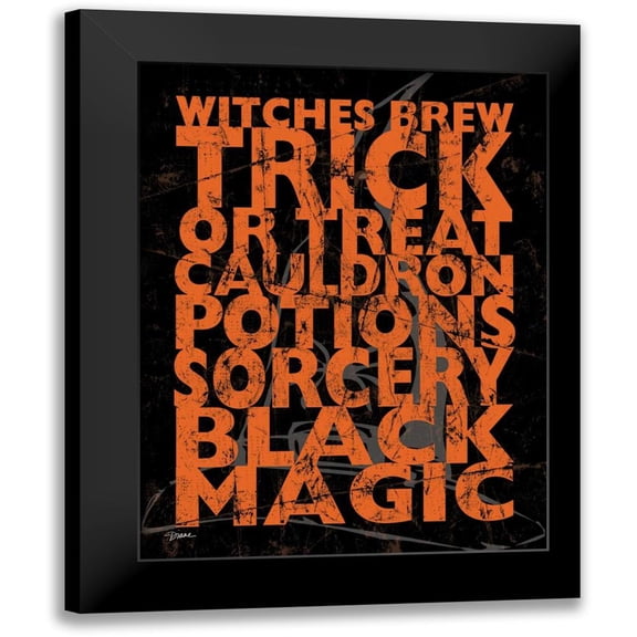 Stimson, Diane 12x14 Black Modern Framed Museum Art Print Titled - Witches Brew