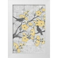 thumbnail image 1 of Stimson, Diane 13x18 White Modern Wood Framed Museum Art Print Titled - Cherry Blossom Birds 1, 1 of 4