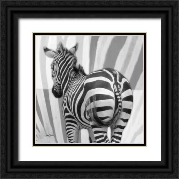 Stimson, Diane 15x15 Black Ornate Wood Framed with Double Matting Museum Art Print Titled - IntoThe Wild 3