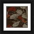 thumbnail image 1 of Stimson, Diane 15x15 Black Ornate Wood Framed with Double Matting Museum Art Print Titled - Leafy Autumn 3, 1 of 4