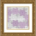 thumbnail image 1 of Stimson, Diane 15x15 Gold Ornate Wood Framed with Double Matting Museum Art Print Titled - Orchid Star Links 2, 1 of 4