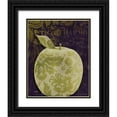 thumbnail image 1 of Stimson, Diane 15x18 Black Ornate Wood Framed with Double Matting Museum Art Print Titled - Apple Damask Center, 1 of 4