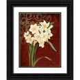 thumbnail image 1 of Stimson, Diane 15x18 Black Ornate Wood Framed with Double Matting Museum Art Print Titled - Narcissus 1, 1 of 4