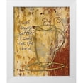 thumbnail image 1 of Stimson, Diane 15x18 White Modern Wood Framed Museum Art Print Titled - Coffee Rule, 1 of 4