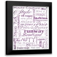 thumbnail image 1 of Stimson, Diane 19x24 Black Modern Framed Museum Art Print Titled - Haute Couture White, 1 of 5