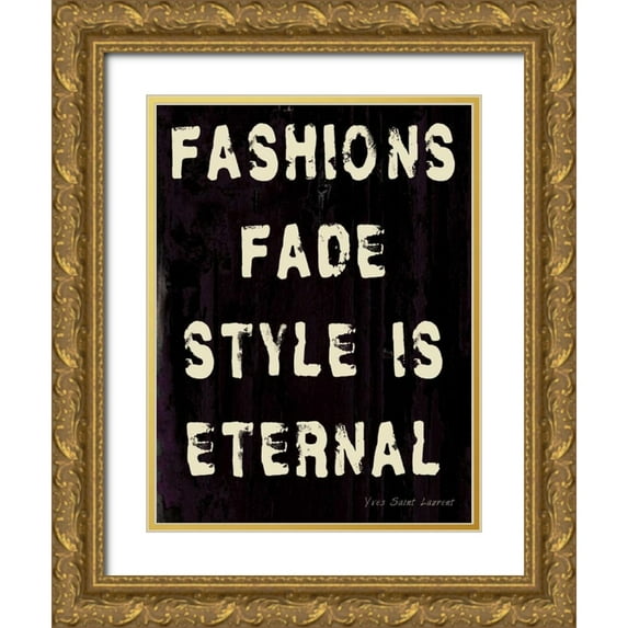 Stimson, Diane 19x24 Gold Ornate Wood Framed with Double Matting Museum Art Print Titled - Fashion YSL