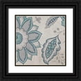 thumbnail image 1 of Stimson, Diane 20x20 Black Ornate Wood Framed with Double Matting Museum Art Print Titled - Blue Steel 2, 1 of 4