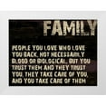 thumbnail image 1 of Stimson, Diane 24x19 White Modern Wood Framed Museum Art Print Titled - Family Grunge, 1 of 4