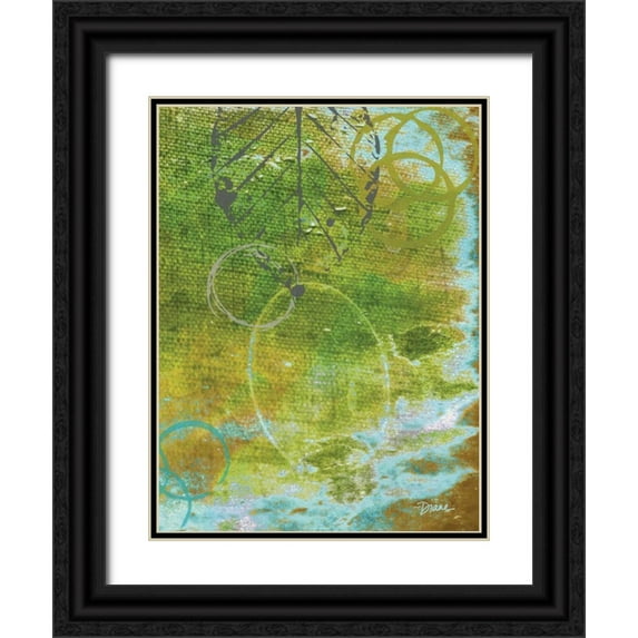 Stimson, Diane 25x32 Black Ornate Wood Framed with Double Matting Museum Art Print Titled - Eco Natural 2
