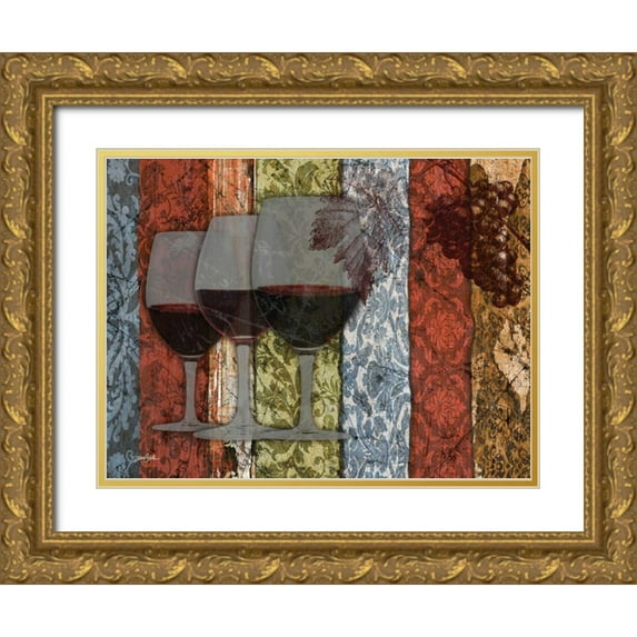 Stimson, Diane 32x25 Gold Ornate Wood Framed with Double Matting Museum Art Print Titled - GlassTherapy