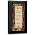 thumbnail image 1 of Stimson, Diane 8x14 Black Modern Framed Museum Art Print Titled - Serenity Prayer, 1 of 5