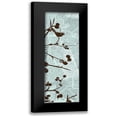 thumbnail image 1 of Stimson, Diane 9x18 Black Modern Framed Museum Art Print Titled - Bird Branches 4, 1 of 5