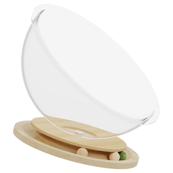 Stimulating Cats Exercise Wheel Interactively Cats Turntable Anxiety Reliefs Cats Toy for Healthy Play and Engagement