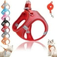 thumbnail image 1 of Stimulicat Cat Harness, Escape Proof Cat Harness and Leash Set with Reflective Strips, Adjustable Soft Mesh Vest Harness No-Pull No-Choke Design for Indoor & Outdoor Cats, 1 of 8