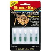 Sting Kill Disposable Swabs, 5 Ct