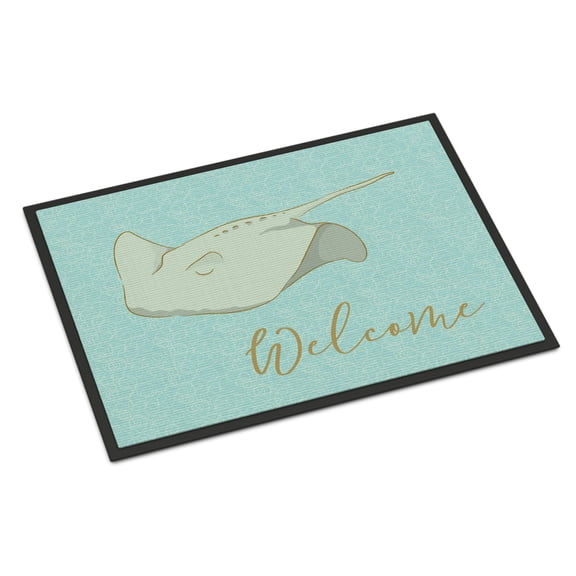 Sting Ray Welcome Doormat 18x27