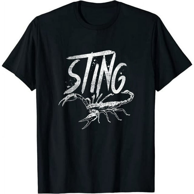 Sting WCW Scorpion Logo Pro Wrestling Classic Tee TShirt Size M3XL
