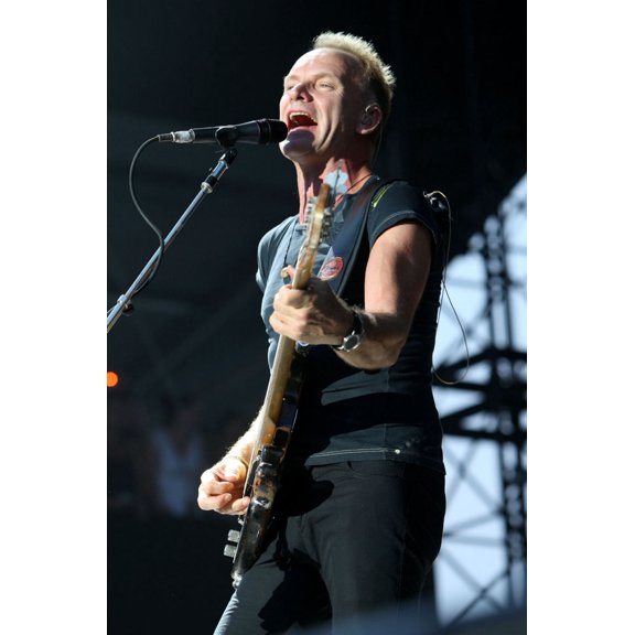 Sting poster Metal Sign 8inx 12in Art Print on Metal 8x12 #681678 Square Adults Best Posters