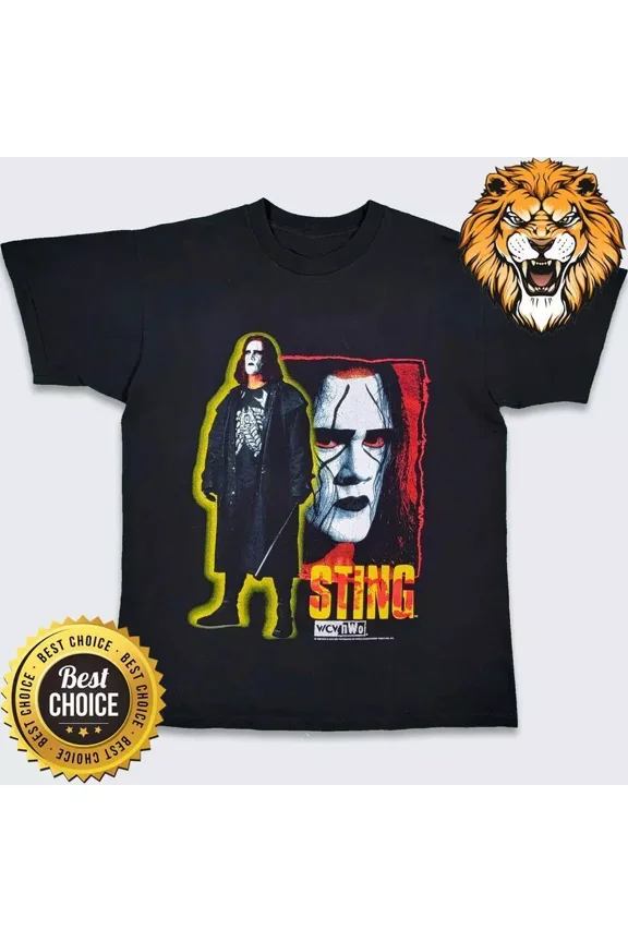 Sting90s WCW NWO WWF Wrestling T-shirt L2103_03