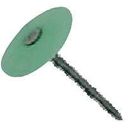 Pro-Fit 0135175 Pro Fit Plastic Cap Nails | 3 Inch Electro Galvanized Ring Shank