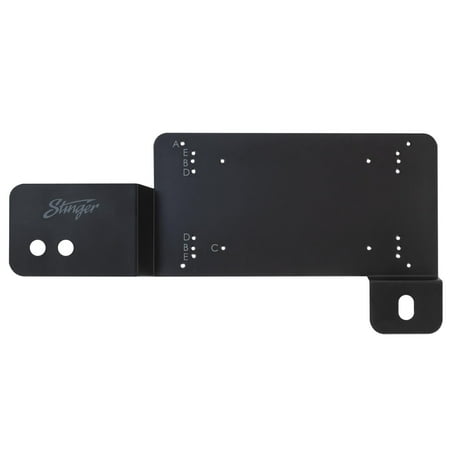 Stinger - Driver Side Under-Seat Amplifier Mounting Bracket for Select Ford Bronco Vehicles - Black