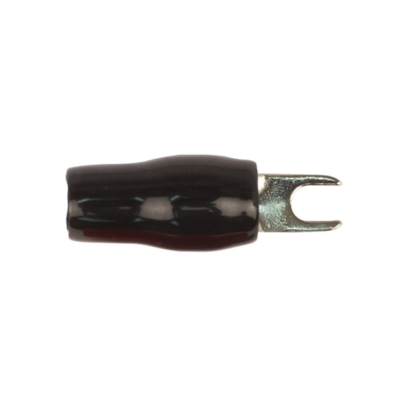 SPADE TERM 4GA #10 BLACK 25PK