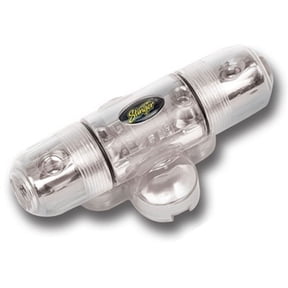 Stinger SPD5801 PRO MIDI Fuse Holder 4 or 8 Gauge Input/Output Shoc-Krome, Silver