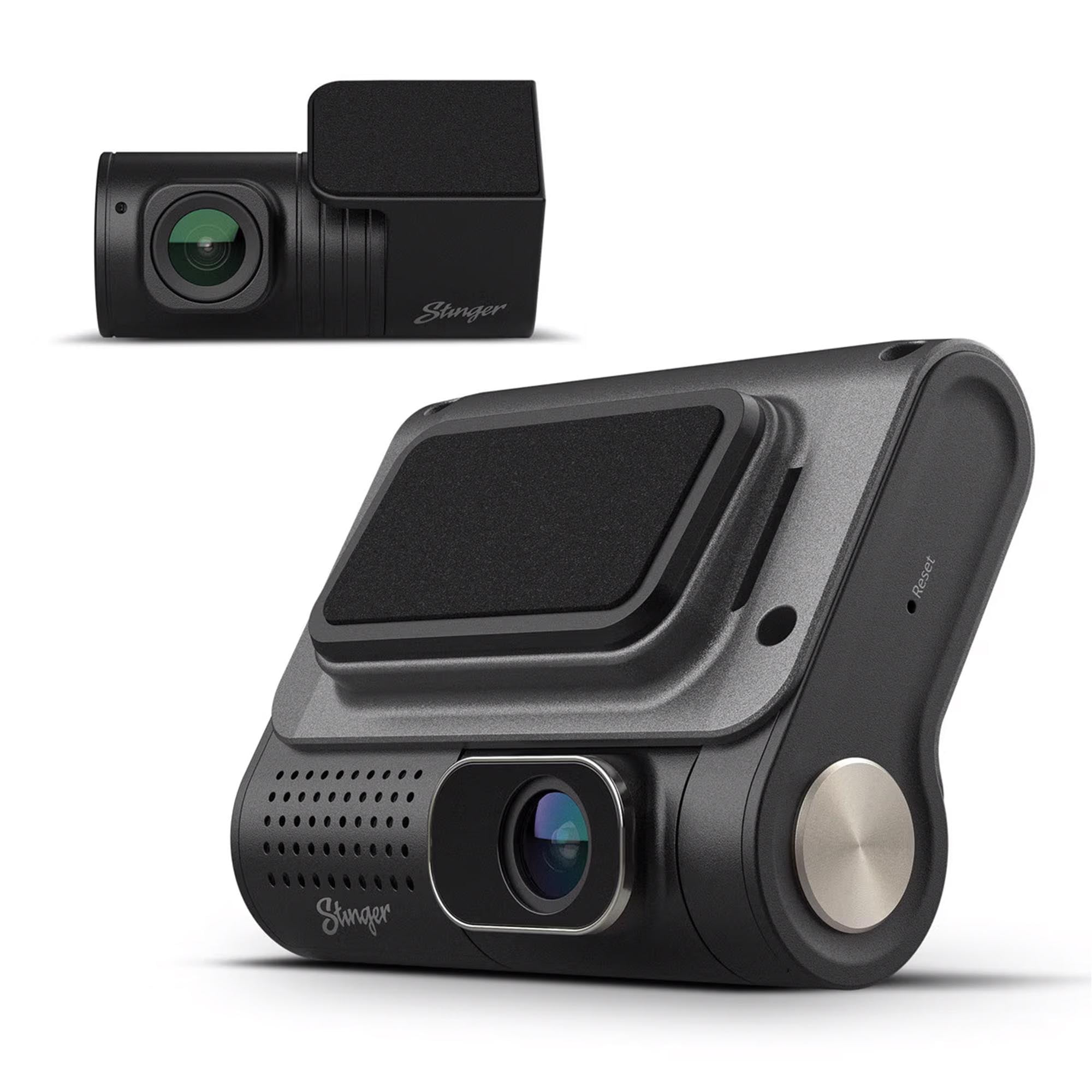 Sdc Camera Stinger SDC-2CH2KQHD Opsis Universal 2K Quad HD Front & FHD Rear Dash ...