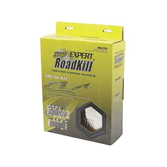 Stinger RKXTK Roadkill Expert Series 20 Square Feet Sound Damping Material Trunk Kit,BLACK