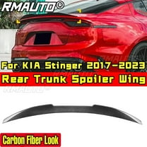Stinger Rear Trunk Spoiler Carbon Fiber Look Sport Style Rear Wing Car Rear Spoiler For KIA Stinger 2017-2023 Car Accessories
