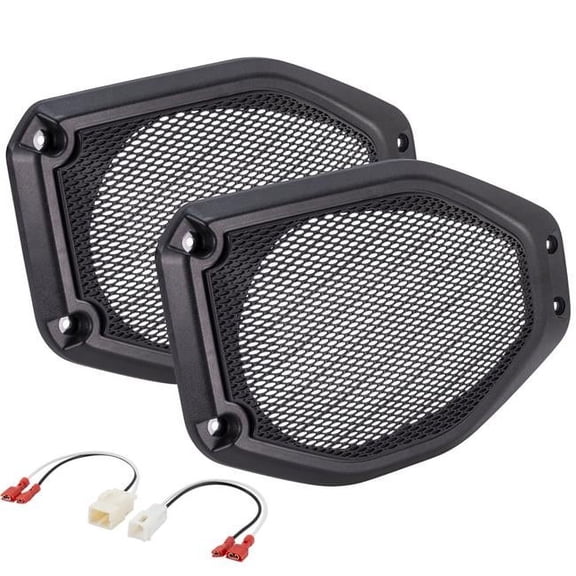 Stinger STXJLSBA 2018- 2022 Wrangler - Gladiator JL / JT Rear Universal Speaker Adaptors with Grilles 6.5 or 6X9