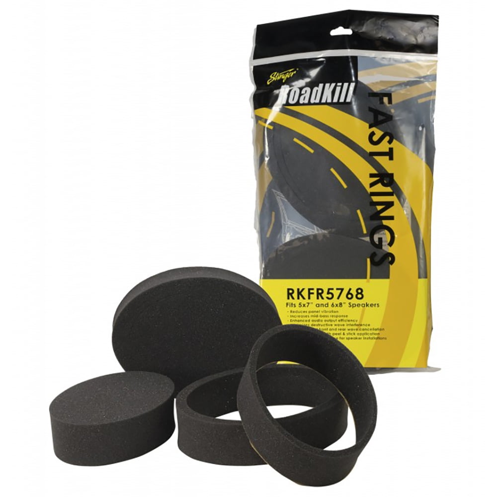 Stinger Roadkill RKFR5768 5" x 7" & 6" x 8" FAST Foam Rings Speaker