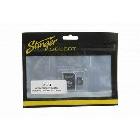 iGO North American Map Navigation Add-On MicroSD Card for Stinger HEIGH10 (UN1810) - Black