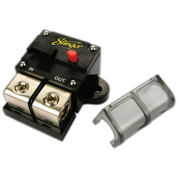 Stinger SGP90501 Car Audio Resettable 50 Amp Fuse High Power Circuit Breaker