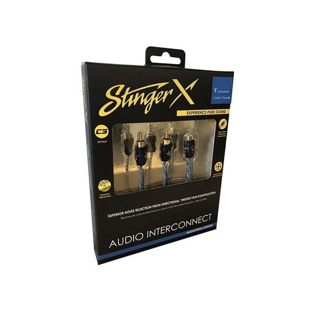 Stinger SGI20 Female To Female RCA Splice Barrel Connector – Car Audio