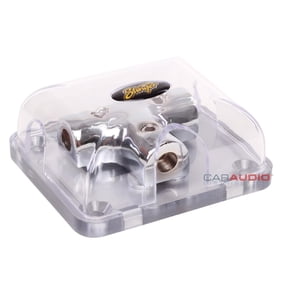 Stinger SPD510 Chrome Distribution Block 8 Gauge Inputs/Outputs (3 In/Out) New