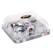 Stinger SPD510 Chrome Distribution Block 8 Gauge Inputs/Outputs 3 In/Out New