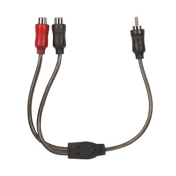 Stinger SPI21YF Pro1 Series Female Rca Y-Adapter (2) Female (1) Male Splitter