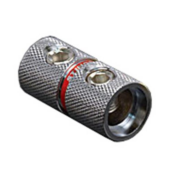 Stinger SPT5210 Pro Classic Chrome 1/0 Gauge Input & Output Coupler (Red) New
