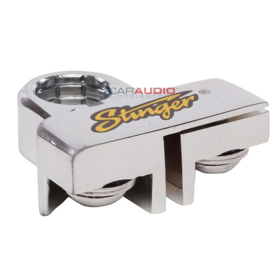 Stinger SPT53303 Negative Battery Terminal with Dual 5/16" Ring Terminal Outputs