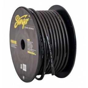 Stinger SPW14TB PRO 4 Gauge Power Wire 100Ft. (Black)