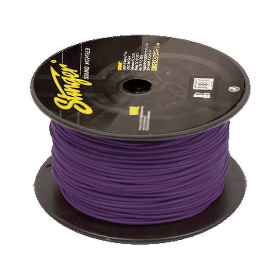 Stinger SPW318PU - 18GA PRO PRIMARY WIRE: PURPLE 500 ft.