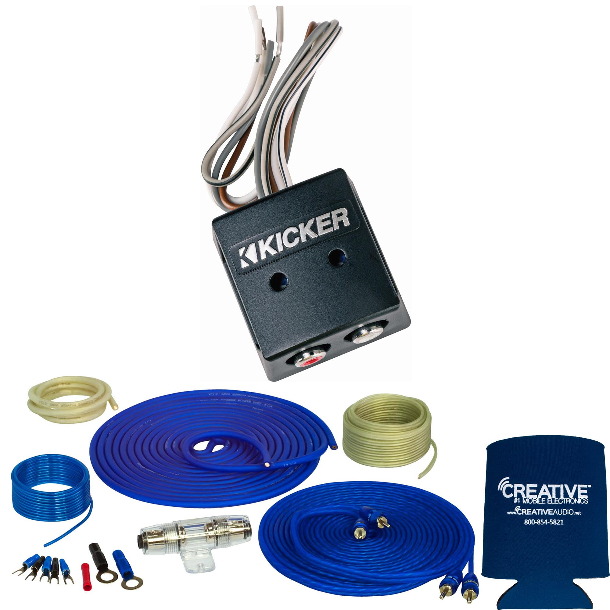 Stinger SS600XS 8GA Copper 600W Complete Amplifier Wiring Kit with