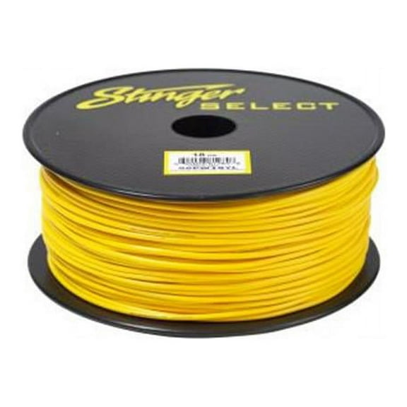 Stinger SSPW18YL 500 ft. 18 gauge Primary Wire, Yellow